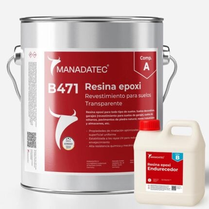 Pintura epoxi para suelos transparente – Manadatec B471